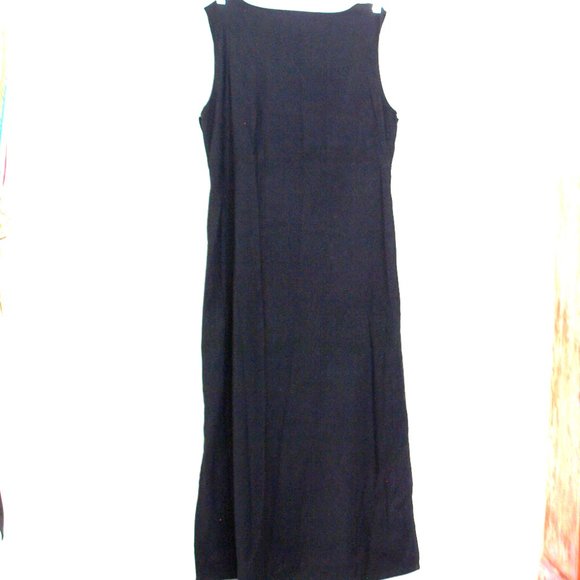 JA Studio Long Black Dress Size Medium - Picture 11 of 11